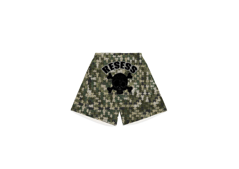 PUZZLE CAMO SHORTS