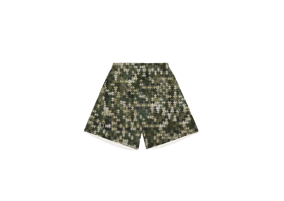 PUZZLE CAMO SHORTS