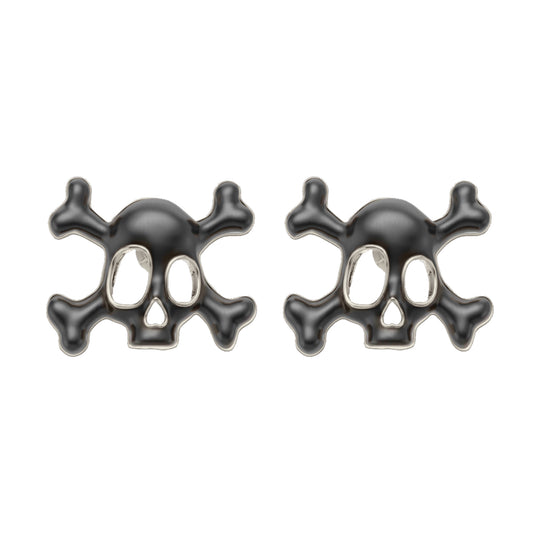 DOME SKULL EARRING